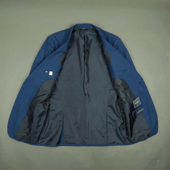 Bonobos 2B 2V Jetsetter Stretch Slim Fit Wool Suit Jacket Blazer Size 40L - Picture 4 of 7